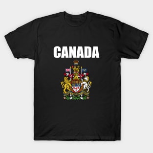 Canada Coat Of Arms Royal T-Shirt